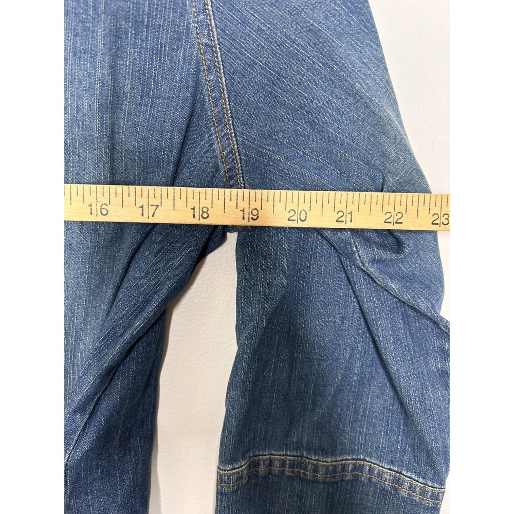 Old Navy Dress Women's Medium Blue Denim Long Sleeve Button Up Collared Size 12 - Picture 4 of 6